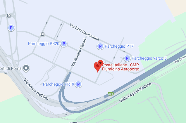 Roma CMP Via Gino Cappannini 2 00054 Fiumicino Aeroporto RM