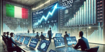 Mib scende a 33.700; BPER raggiunge un nuovo massimo annuale